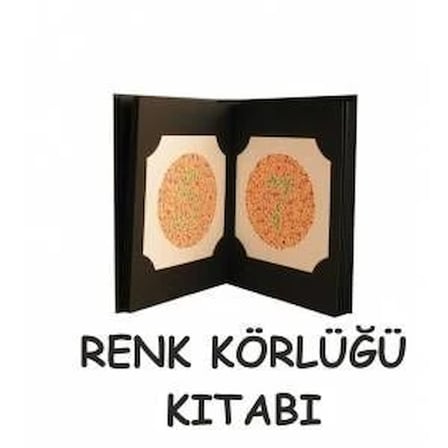 Renk körlüğü test kitabı