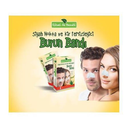 Rituel de beaute siyah nokta ve kir temizleyici burun bandı