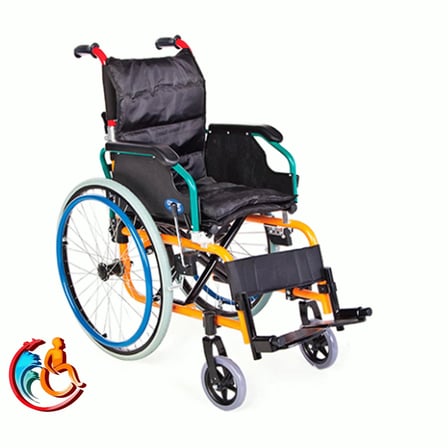 Comfort Plus Turuncu Çocuk Tekerlekli Sandalye