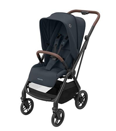 Maxi-Cosi Leona2-Coral 360 Modüler Ana Kucaklı Ultra Kompakt Çift Yönlü Seyahat Sistem Bebek Arabası Essential Graphite