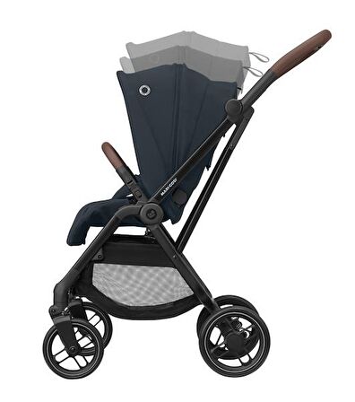 Maxi-Cosi Leona2-Coral 360 Modüler Ana Kucaklı Ultra Kompakt Çift Yönlü Seyahat Sistem Bebek Arabası Essential Graphite
