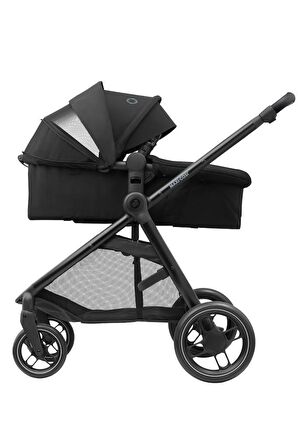 Maxi-Cosi Zelia3-CabrioFix I-Size Çift Yönlü Seyahat Sistem Bebek Arabası Essential Black