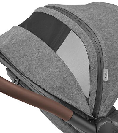 Maxi-Cosi Soho-Cabriofix i-Size Ana Kucaklı Ultra Kompakt  Seyahat Sistem Bebek Arabası Grey-Black