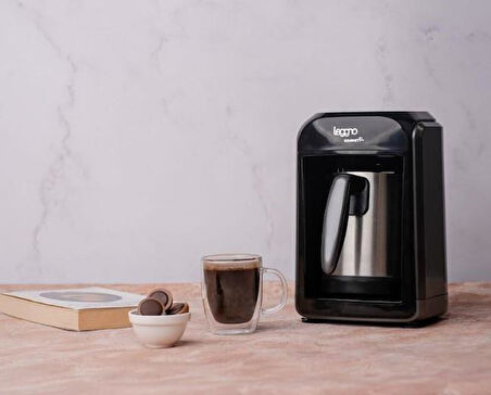 LEGGNO LE-GRMTK101BK GOURMETPRO KOZDE TURK KAHVE MAKINESI SIYAH