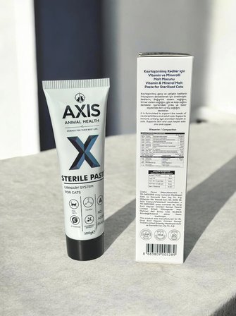 Sterile Paste 100 g | Kısırlaştırılmış Kediler için Bağışıklık ve Üriner Sistem Destek Malt Macunu