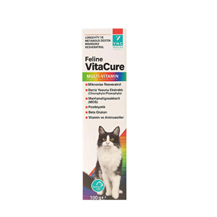 YNC Feline VitaCure Kedi Multi vitamin Pasta 100g