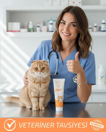 Tüy Dökülme Engelleyici Sterile Paste 100 gr - Taurin ve Multivitaminli Kedi Malt Macunu