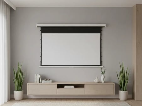 Peak G120 265×150 cm Motorlu Gergili Projeksiyon Perdesi