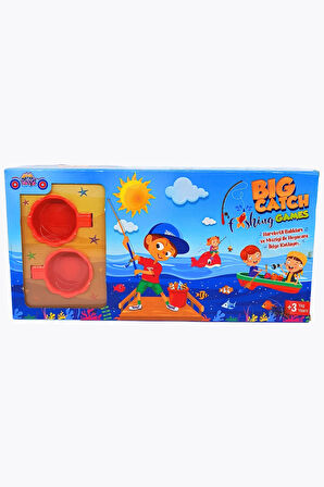 Aya Toys Pilli Manyetik Balık Tutma Oyunu Eğitici Oyuncak 40180