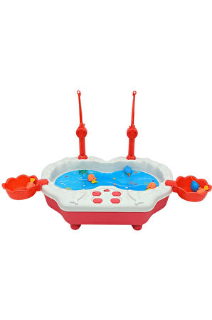 Aya Toys Pilli Manyetik Balık Tutma Oyunu Eğitici Oyuncak 40180
