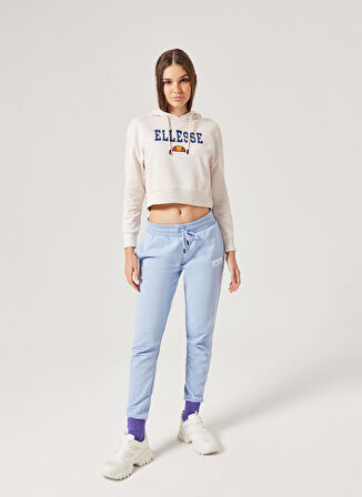 Ellesse Kırık Beyaz Kadın Kapüşonlu Sweatshirt F018-OF