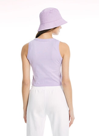 Ellesse Lila Kadın Bisiklet Yaka T-Shirt EF013-LC