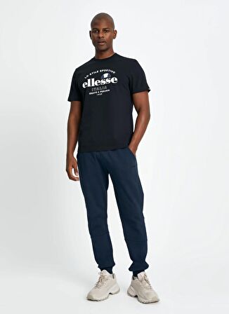 Ellesse Siyah Erkek Bisiklet Yaka T-Shirt EM141-BK