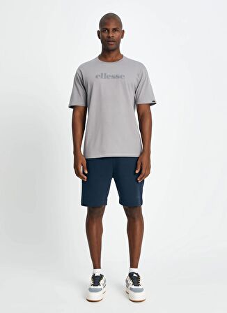 Ellesse Gri Erkek Bisiklet Yaka T-Shirt EM134-GI