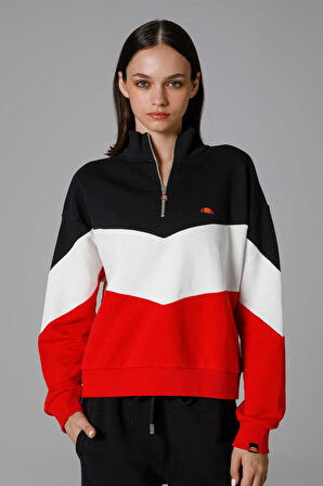 Ellesse Kadın Yarım Fermuarlı Sweatshirt EF176-RD