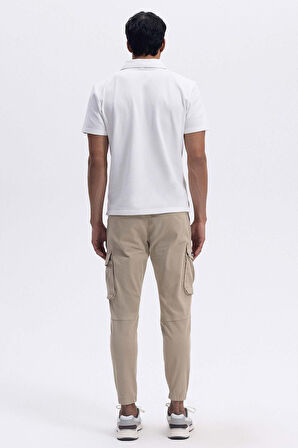 Ellesse Erkek Polo Yaka Beyaz Tişört EM146