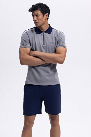 Ellesse Erkek Gri Polo Yaka Tişört EM169