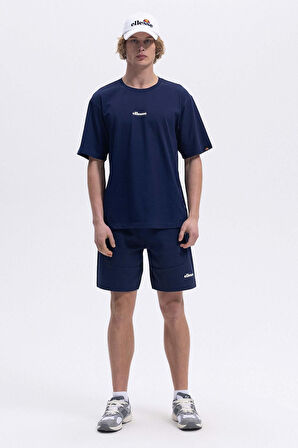 Ellesse Erkek Bisiklet Yaka Lacivert Tişört EM391