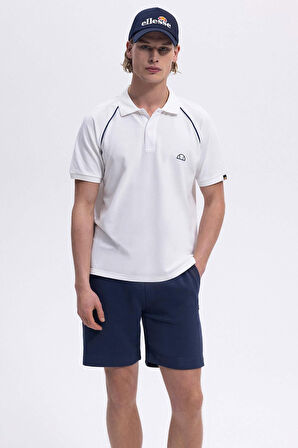 Ellesse Erkek Polo Yaka Beyaz Tişört EM407