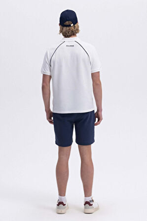 Ellesse Erkek Polo Yaka Beyaz Tişört EM407