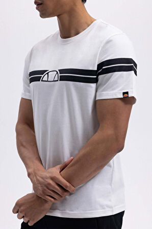 Ellesse Erkek Ekru Yuvarlak Yaka Tişört EM442