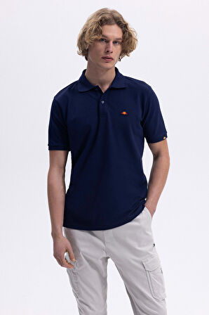 Ellesse Erkek Polo Yaka Lacivert Tişört EM460