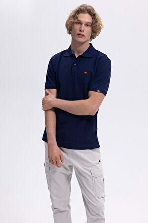 Ellesse Erkek Polo Yaka Lacivert Tişört EM460