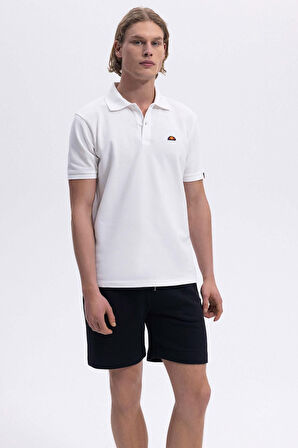 Ellesse Erkek Polo Yaka Beyaz Tişört EM460