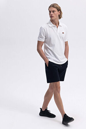 Ellesse Erkek Polo Yaka Beyaz Tişört EM460