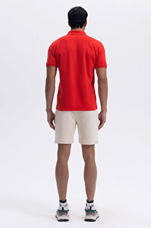 Ellesse Erkek Polo Yaka Kırmızı Tişört EM460