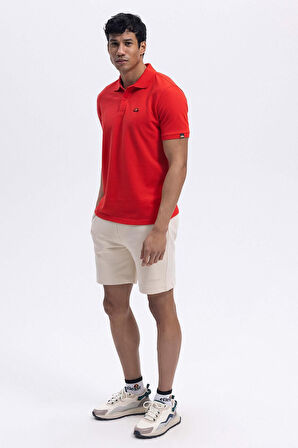 Ellesse Erkek Polo Yaka Kırmızı Tişört EM460