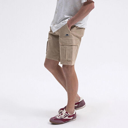 Ellesse Erkek Bej Kargo Şort – EM471-BG