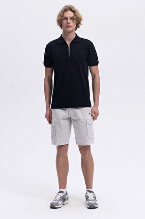 Ellesse Erkek Siyah Fermuarlı Gömlek EM493