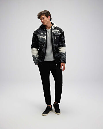 Ellesse Fermuarlı Kapüşonlu Fleece Dış Giyim