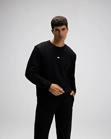 Ellesse EM556-BK Erkek Siyah Sweat