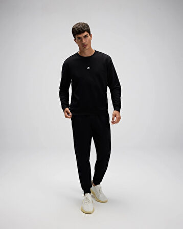 Ellesse EM556-BK Erkek Siyah Sweat