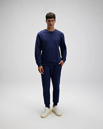 Ellesse EM556-NV Erkek Lacivert Sweat