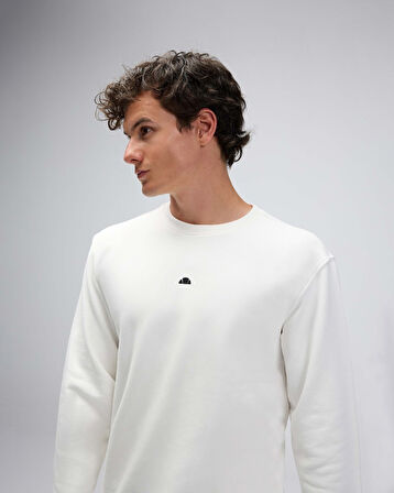 Ellesse EM556-OF Erkek Beyaz Sweat