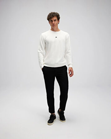 Ellesse EM556-OF Erkek Beyaz Sweat