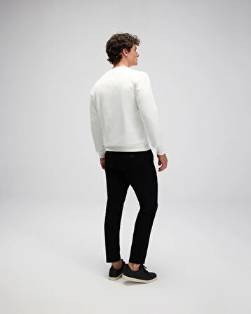 Ellesse EM556-OF Erkek Beyaz Sweat