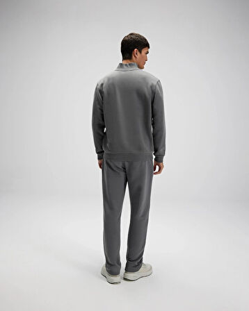 Ellesse EM580-ANT Erkek Yarım Fermuarlı Antrasit Sweat
