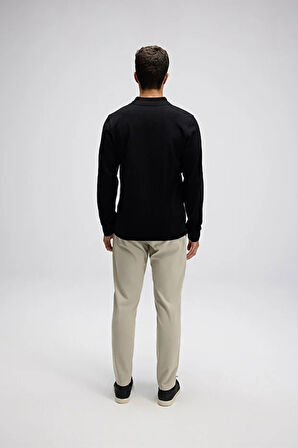 Ellesse Erkek Polo Sweatshirt EM582-BK