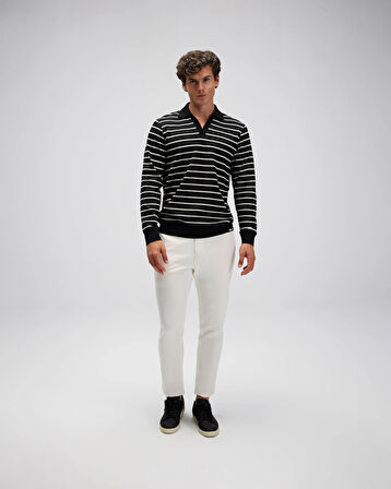 Ellesse Erkek Polo Sweatshirt EM594-BK