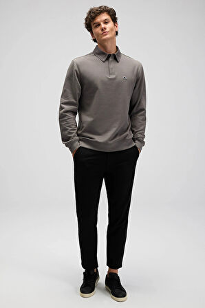 Ellesse Erkek Polo Yaka Sweat EM607-ANT