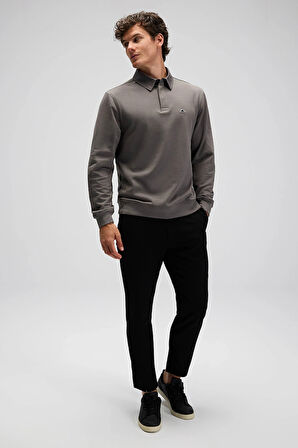 Ellesse Erkek Polo Yaka Sweat EM607-ANT