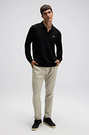 Ellesse Erkek Polo Yaka Sweat EM607-BK