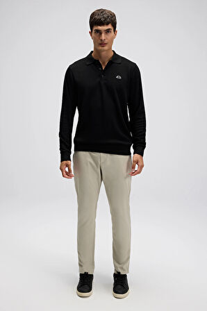 Ellesse Erkek Polo Yaka Sweat EM607-BK
