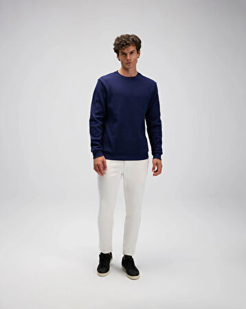 Ellesse EM615-NV Erkek Lacivert Pamuklu Kazak