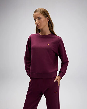 Ellesse EF553-BRD Kadın Bordo Sweat