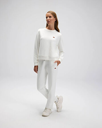 Ellesse EF553-OF Kadın Beyaz Sweat